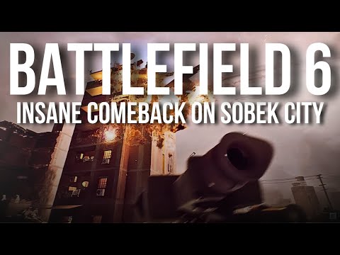 We Were LOSING BAD... Then THIS Happened | BF6 New Sobek City