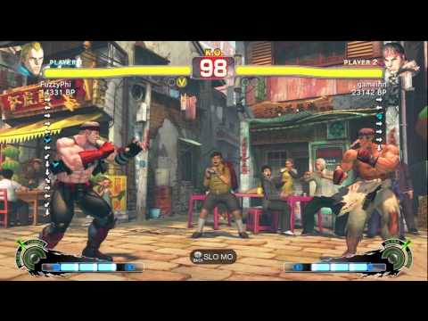 Daigo [Ryu] vs FuzzyPhi [Abel] SSF4 Japanese Online Ranked Matches - TRUE-HD