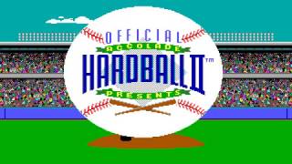 Hardball II (PC/DOS) 1989, Accolade, Distinctive Software