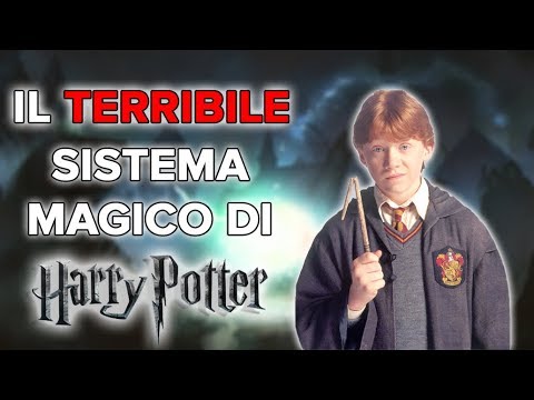 The magic system in HARRY POTTER is TERRIBLE