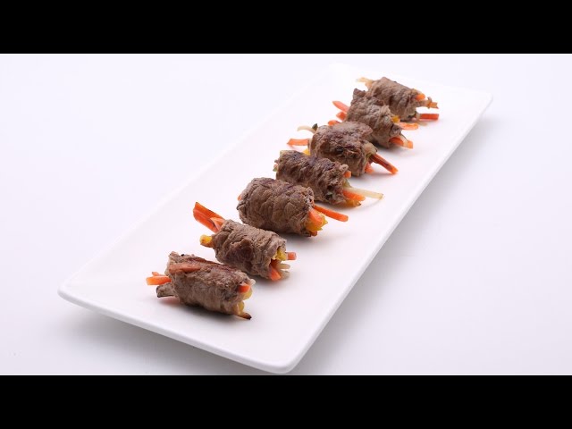 Asian Beef Steak Rolls