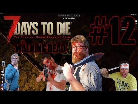 7 Days to Die Alpha 15 #12 Die erste Horde German Gameplay