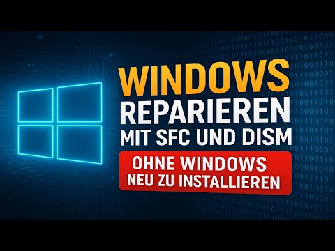 ⚠️ SFC + DISM: So reparierst du Windows ohne Datenverlust – funktioniert wirklich!