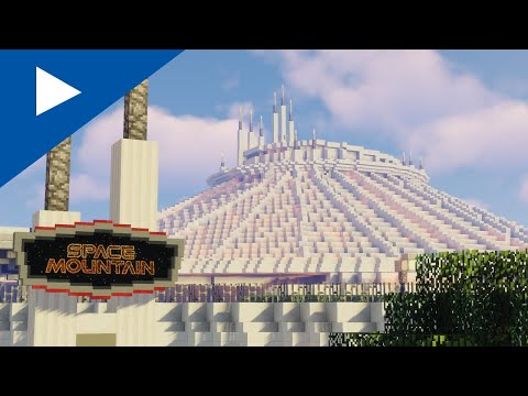 Minecraft Space Mountain Disneyland (2020)