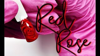 💅Mix Media💅 Red Rose Nailart :: Najprostszy sposób na róże EVER! :: Odette Swan