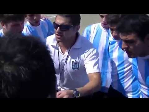 Arenga antes del partido Tiro Federal - Ciudadela