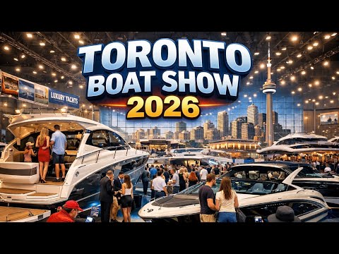 Toronto International Boat Show 2026 🇨🇦 | Luxury Yachts & Boats
