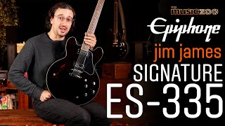 Video thumbnail for Epiphone Jim James Signature ES-335: Product Review & Playthrough Demo by The Music Zoo