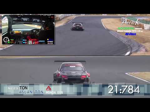 HONDA CIVIC EG6 k20a N\A 300 HP 800 KG GREAT LAP tsukuba attack