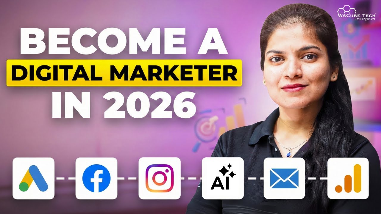 Digital Marketing Roadmap 2026 | How to Become a Digital Marketer in AI-Era