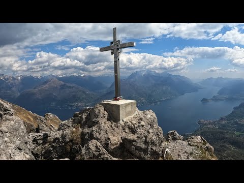Variante Monte Grona 1736m da Montuglio ,Alto Lario, Trekking Lombardia.