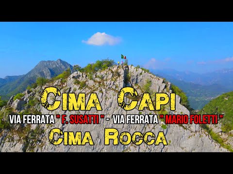 Cima Capi | Cima Rocca | Via Ferrata Susatti | Via Ferrata Foletti | Sentiero Attrezzato delle Laste