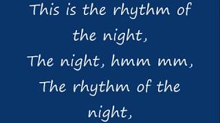 Rhythm of the Night - Hattie Webb Lyrics