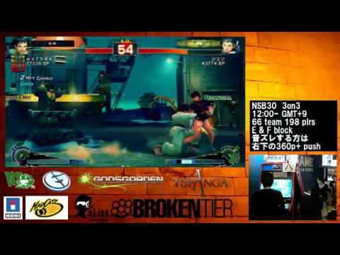 SSF4 AE: Sako, MDR, Haitani vs Juso, KOK, banbaban - NSB 30