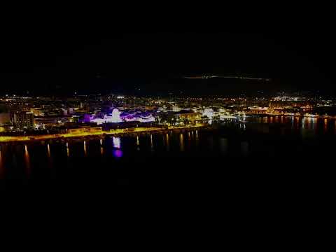 Manfredonia night hyper lapse