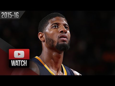 Paul George Full Highlights at Jazz (2015.12.05) - 48 Pts, 8 Reb
