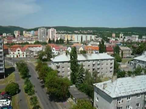 Chomutov - letní panorama z Dehtochemy (