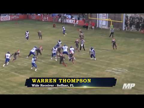 Warren Thompson - Armwood Wide Receiver - Highlights