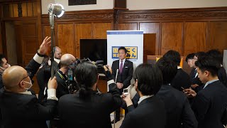 3月31日 玉木代表ぶら下がり（予算成立を受けて）  #国民民主党 #玉木雄一郎