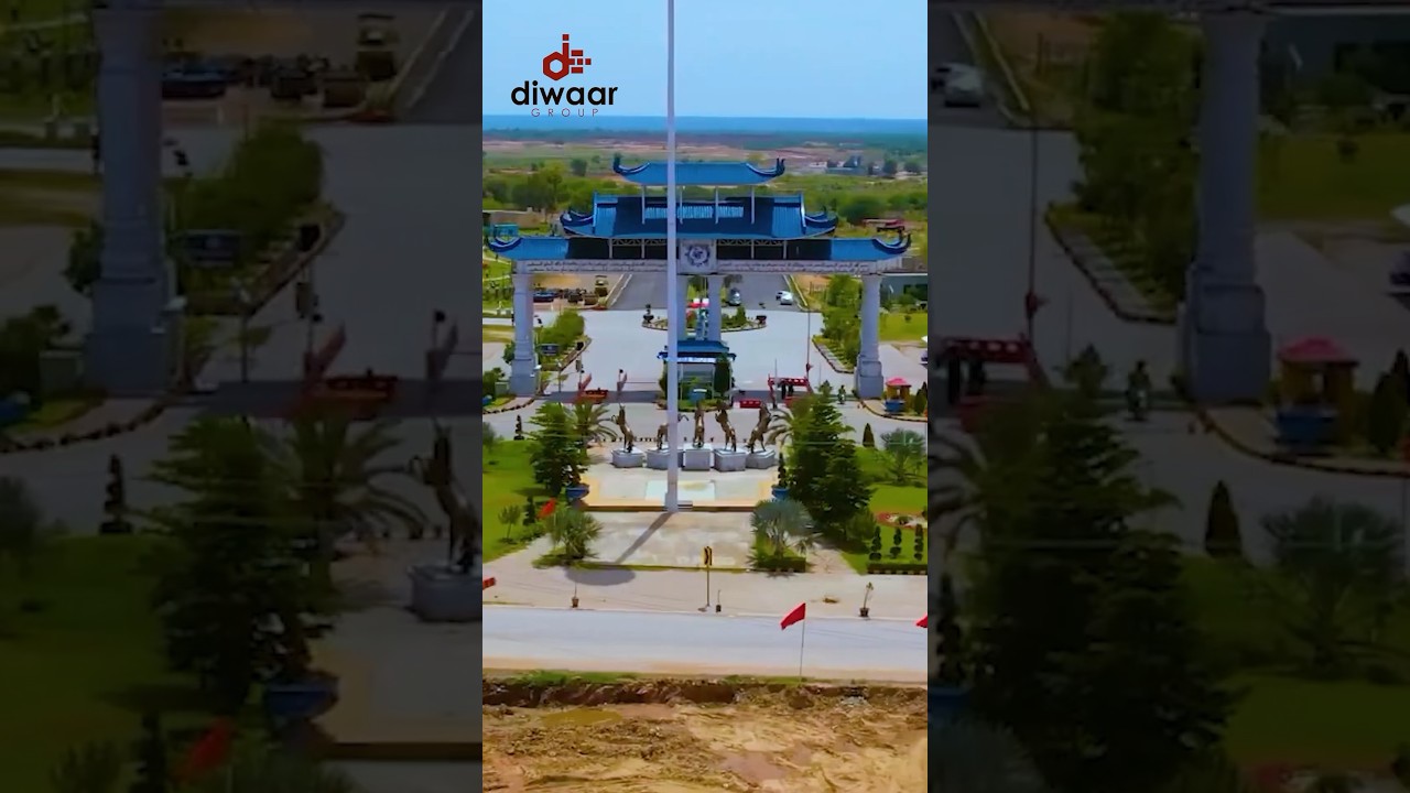 Pakistan's First Tourist Built City | Blue World City Islamabad. #realestate #blueworld #diwaargroup