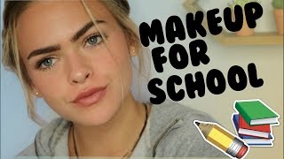 Natural Drugstore Makeup Tutorial for School | Summer Mckeen