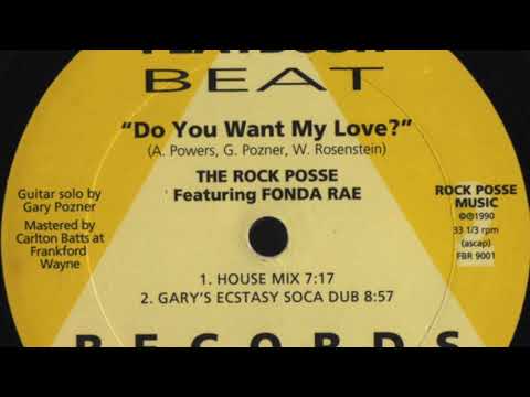 The Rock Posse Featuring Fonda Rae - Do You Want My Love? (Gary's Ecstasy Soca Dub)