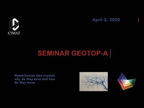 GEOTOP A-Hamiltonian time crystals: Why do they exist and how do they move-Antti Niemi-CNRS/Nordita