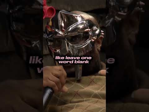MF DOOM DESCRIBES HIS STYLE - LAST EVER MF DOOM INTERVIEW #mfdoom #music #musicinterview #redbull