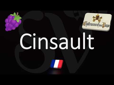 How to Pronounce Cinsault? French Wine Pronunciation