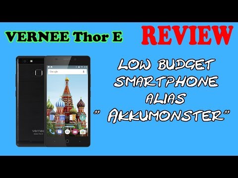 VERNEE THOR E: Wie gut ist das low budget Smartphone? | #REVIEW