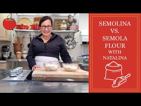 Is Semola rimacinata Flour and Semolina flour the same? | Back to Basics | Natalina’s Kitchen