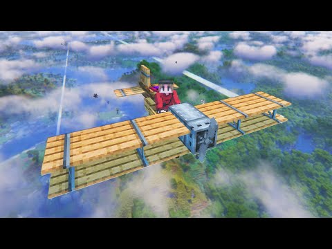 Minecraft's Coolest Vehicle Mod? (Immersive Aircraft 1.21)