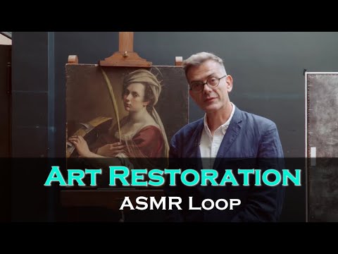 ASMR Loop: Art Restoration – 57 mins