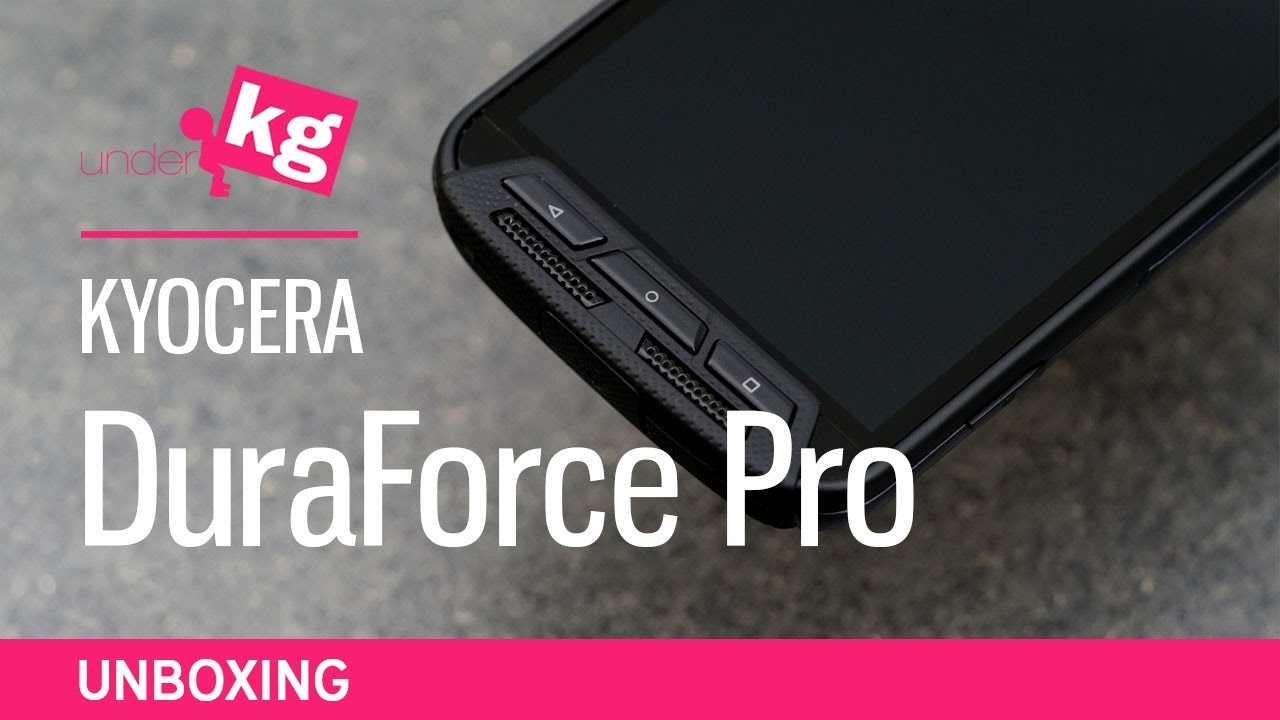 Kyocera DuraForce Pro Unboxing [4K]