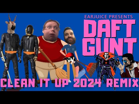 Daft Gunt - Clean It Up 2024 Remix - Italo Disco Parody Song By EarJuice (Kino Casino, PPP)