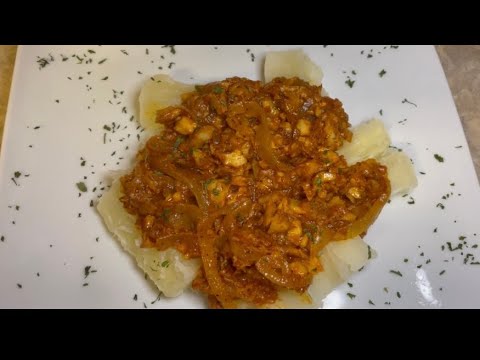 Panamanian Style Salt Fish And Yuca Recipe π΅π¦ππ