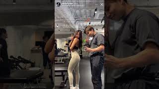 インスタ美女(@kana_melia) ジム トレーニング動画 #shorts