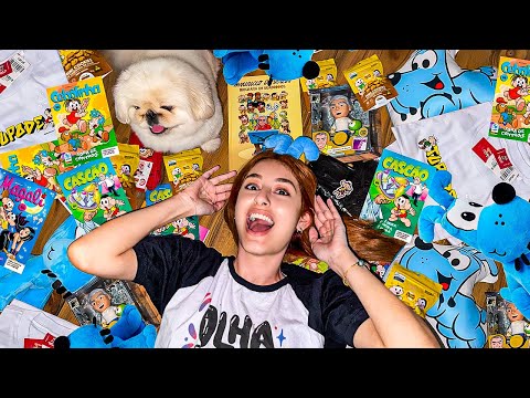 TUDO QUE GANHEI NA PRÉ-ESTREIA DE MAURÍCIO DE SOUSA O FILME!!!