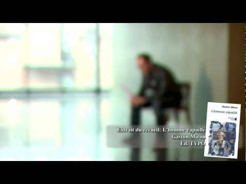 Journée Mondiale de la poésie - Frédéric Corbet lit Gaston Miron