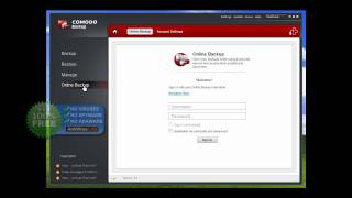 Демонстрация работы Comodo BackUp