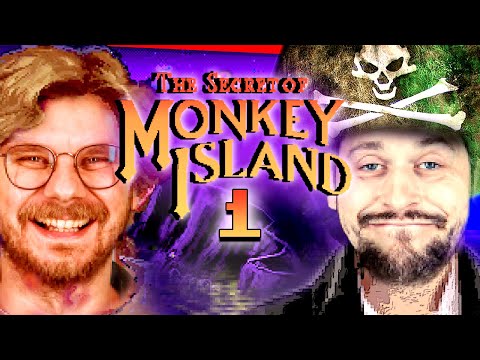 Eins der besten Spiele aller Zeiten | Monkey Island 1 mit Etienne & Simon #01