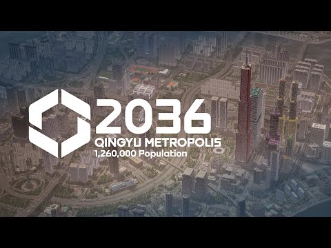 Chirp Chirp! 1.25M Population Metropolis Qingyu Exhibition | Cities Skylines 2