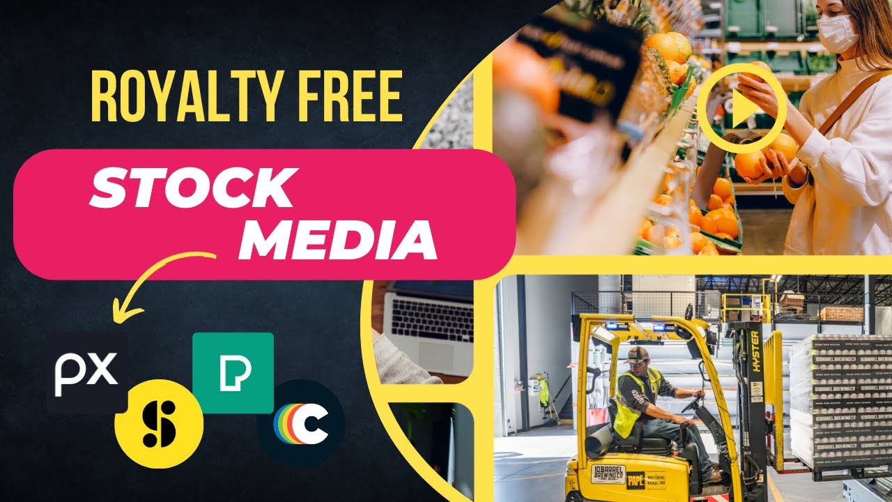 Top 13 Royalty Free Stock Media Sites for YouTube