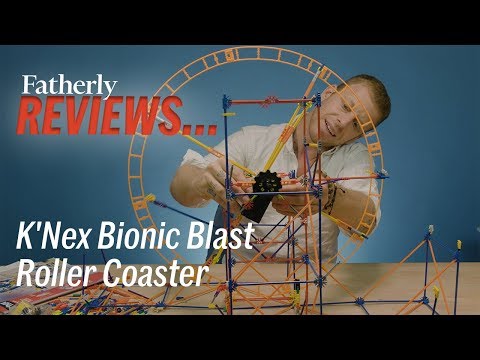 Bionic Blast Roller Coaster Building Set