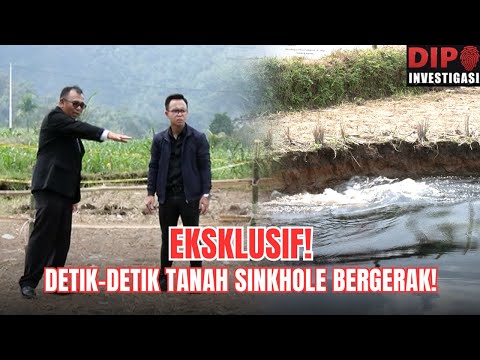 PEMILIK LAHAN: TERDENGAR GEMURUH & LEDAKAN SEBELUM TANAH ANJLOK MENJADI SINKHOLE! I Dipo Investigasi