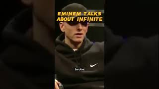 Eminem talks about Infinite #shorts #eminem