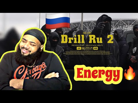 TSB ft. OPT - DRILL RU 2 (Official Video) #russiandrill | AMERICAN REACTS