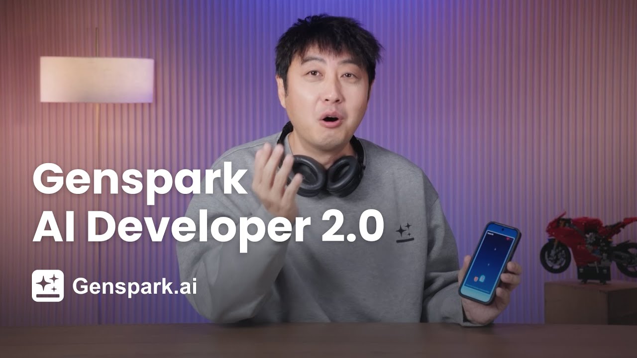 🚀 Genspark AI Developer 2.0｜Build a native app with one simple prompt! 🎮
