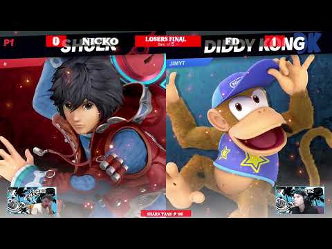 Shark Tank #116 Losers Final - Nicko (Shulk) Vs. Yikes! | ebs FD (Diddy Kong) - SSBU Tournament