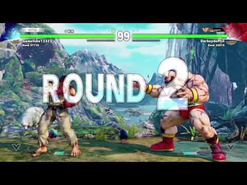 SFV Online MP March 7, 2016 pt26 - Zangief vs. Ryu